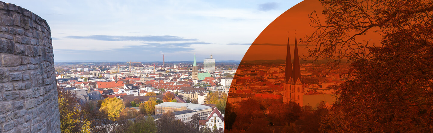 Foto von Bielefeld – Bielefeld ist Standort der gfi proCare.